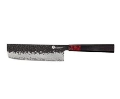 Damasko plieno peilis KAMAZAKI, Nakiri peilis, 18 cm, KZI218KN