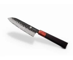 Damasko plieno peilis KAMAZAKI, Santoku peilis, 18 cm, KZI219KN