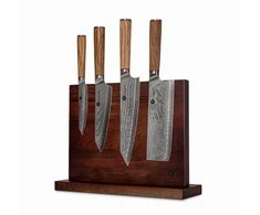 Damasko plieno peilių rinkinys kepsniams KAMAZAKI, 4 vnt. KZI003SET
