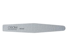 Dildė nagams Osom Professional Diamond Shape, zebra, EB17756180240 180/240, 1 vnt, 1/25