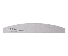 Dildė nagų poliravimui Osom Professional, Half Moon Shape, SE179J228240180 180/240, 1 vnt, 1/12