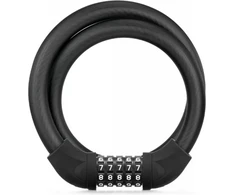 Dviračio spyna RockBros RBRKS870BK, 5 skaitmenų užraktas