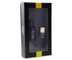 Kvapų namams rinkinys Erbolinea Prestige Melagranata ERBGIFTPACK4, sudaro kvapas namams su lazdelėmis ir kvapas automobiliui, 50 ml ir 5 ml