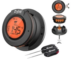 Grilio termometras Zyle ZYAT02TH, naudojamas su Bluetooth ir specialia telefono programėle