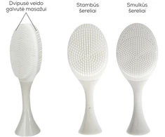 Osom Oral Care Bikuvalt Įkraunamas, elektrinis, garsinis dantų šepetėlis, rožinis OSOMORALT40ROSE