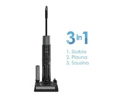 Plaunantis dulkių siurblys šluota Zyle Kaiser PRO ZYWETCLEANPRO