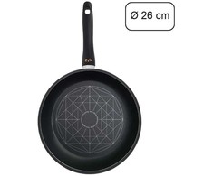 Indukcinė keptuvė Zyle Keptuvė ZY026FP, Ø26 cm, su deimantine danga