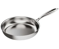 Indukcinė nerūdijančio plieno keptuvė Zyle Tri-Ply ZY2026FP, Ø26 cm