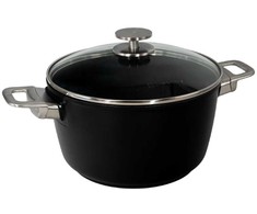 Indukcinis puodas su dangčiu Swiss Diamond SDCXD6124ic, Ø24 cm