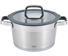 Indukcinis puodas su dangčiu Zyle ZY12718CS, 2 l