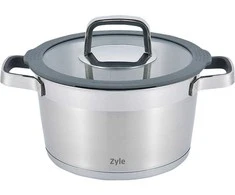 Indukcinis puodas su dangčiu Zyle ZY12720CS, 2,5 l