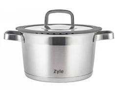 Indukcinis puodas su dangčiu Zyle ZY12720CS, 2,5 l