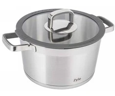 Indukcinis puodas su dangčiu Zyle ZY12724CS, 4,5 l