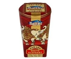 Juodoji Ceilono arbata Battler Parade Baltas Elephant BT-GL-8025