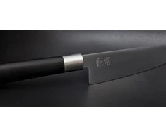 Japoniško plieno peilis KAI Wasabi juodas DM6715C peilis,15 cm ašmenys