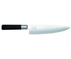 Japoniško plieno peilis KAI Wasabi juodas DM6720C peilis, 20 cm ašmenys