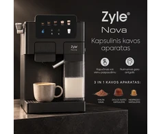 Kapsulinis kavos aparatas Zyle Nova 3 in 1, ZY677S, 1350 W