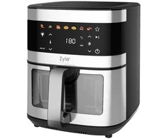 Karšto oro gruzdintuvė Zyle Dual Pro su dvigubu kaitinimo elementu, ZY796AF, 2000 W, 9 l