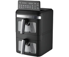 Karšto oro gruzdintuvė Zyle ZY013AF, dviejų aukštų, 2800 W, 13 l