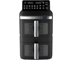 Karšto oro gruzdintuvė Zyle ZY013AF, dviejų aukštų, 2800 W, 13 l