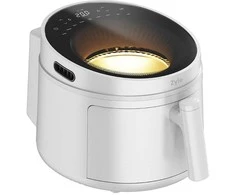 Karšto oro gruzdintuvė Zyle ZY502WAF, balta, 5 l, 1500 W