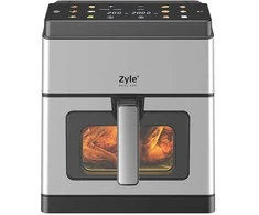 Karšto oro gruzdintuvė Zyle ZYDUALPROW, su dvigubu kaitinimo elementu, 1800 W