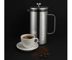 Kavamalė Kavinukas su nuspaudimu ZYLE, ZY611CF, stiklinis, 1000 ml