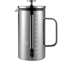 Kavamalė Kavinukas su nuspaudimu ZYLE, ZY611CF, stiklinis, 1000 ml