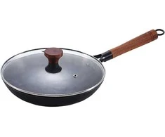 Ketaus keptuvė su stikliniu dangčiu Zyle, ZY426KFP, Ø26 cm