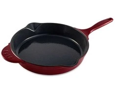 Bikuva.lt Apvali ketaus keptuvė Zyle, ZY1126RFP, Ø26 cm, raudona
