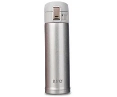 Termogertuvė su vakuumine izoliacija KIRO KI502S, sidabrinės spalvos, 500 ml