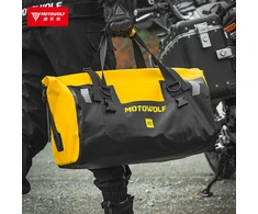Krepšys MotoWolf Juodas/Geltona MDL0717BY, 40 L
