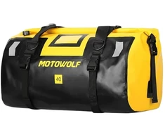 Krepšys MotoWolf Juodas/Geltona MDL0717BY, 40 L