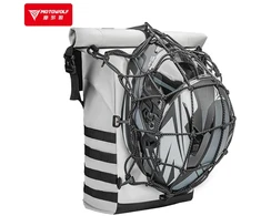 Kuprinė MotoWolf Baltas MB3W, su integruota gertuve, 21 L