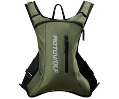 Kuprinė MotoWolf Hydration Army Žalias MB7AG, su vandens talpa