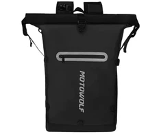 Kuprinė MotoWolf Juodas MB3B, su integruota gertuve, 21 L