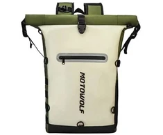 Kuprinė MotoWolf Light Žalias MB3LG, su integruota gertuve, 21 L