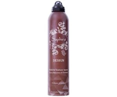 Lakas plaukams Saphira Design Mineral Hold &amp; Texture Plaukų lakas SAFHTS2, su Negyvosios jūros mineralais, 221 ml