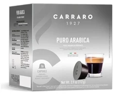 Malta kava kapsulėse Carraro Puro Arabica CR52CNA16, 16 vnt.