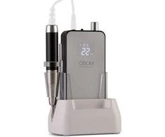 Nagų šlifavimo aparatas-drėlė Osom Professional Brushless Nail Drill Machine OSOMND301SILV, 35 000 aps./min., įkraunama