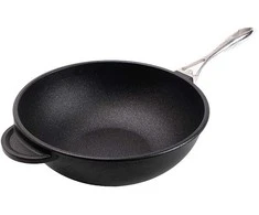 Neindukcinė WOK keptuvė Zyle ZY0028WOK, Ø28 cm