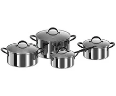 Nerūdijančio plieno puodų rinkinys Zyle ZY1410PS, 4 vnt