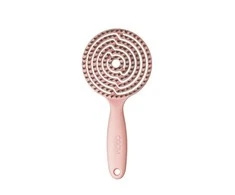 Šepetys plaukams, OSOM Professional Lollipop Vent Matte Rožinė OSOM15493, rožinis, su nailono spygliukais ir šerno šereliais