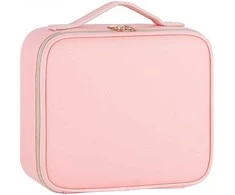 Lagaminas kosmetikos priemonėms OSOM Professional Cosmetic Case With Lighted Mirror OSOMP040RG, rožinės aukso spalvos