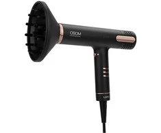 Plaukų džiovintuvas OSOM Professional LUXE BLDC High Speed Plaukų džiovintuvas OSOMPF08BL, 1500 W, juodos spalvos