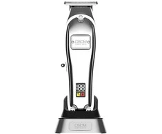 Plaukų kirpimo-kantavimo mašinėlė-trimeris OSOM Electric Hair Trimmer OSOM7SIL, sidabro spalvos