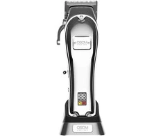 Plaukų kirpimo mašinėlė OSOM Cordless Hair Clipper OSOM62SIL, sidabro spalvos