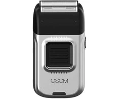 Plaukų skutimo mašinėlė OSOM Electric Shaver OSOM5SIL, sidabro spalvos