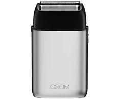 Plaukų skutimo mašinėlė OSOM Foil Shaver OSOM4SIL, sidabro spalvos