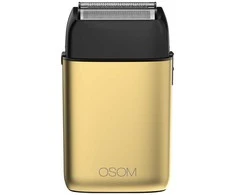 Plaukų skutimo mašinėlė OSOM Foil Shaver OSOM4GOLD, aukso spalvos